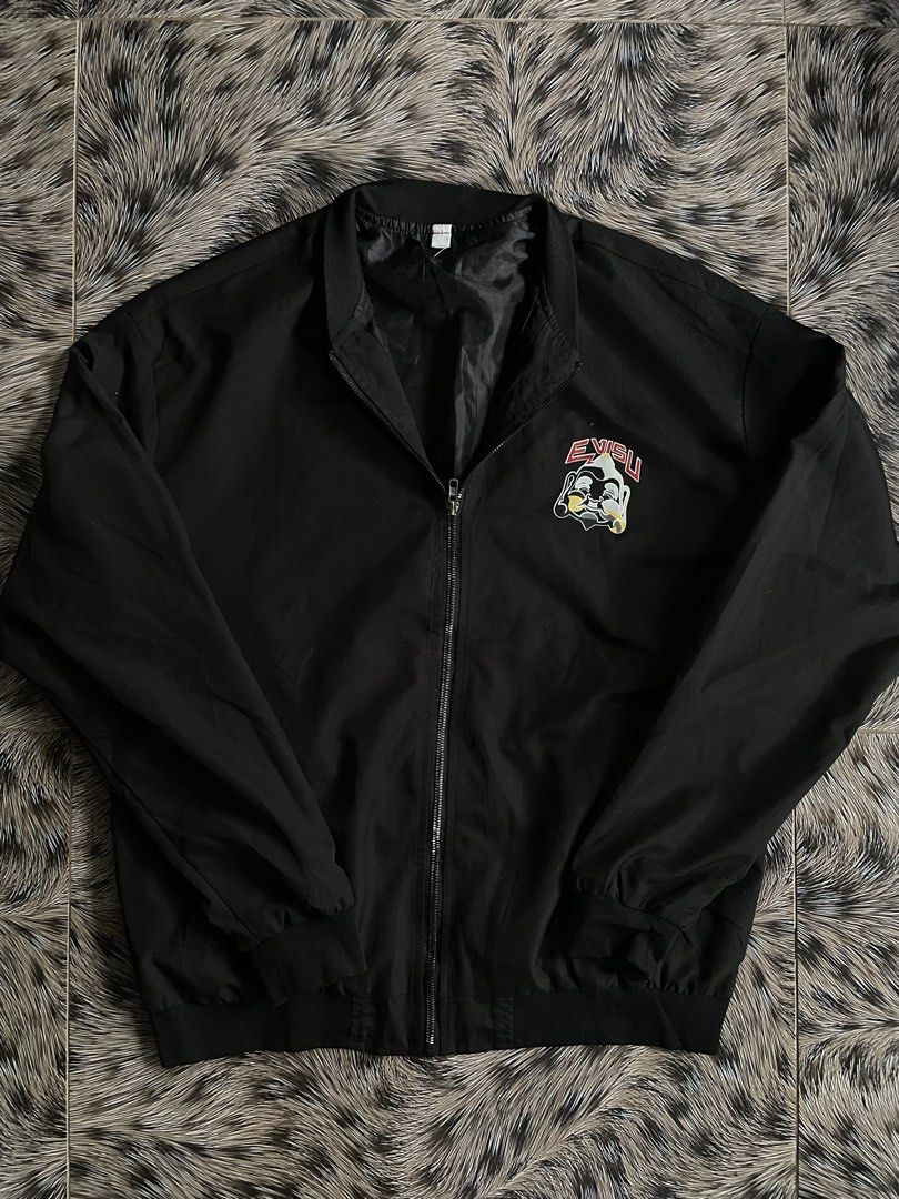 Evisu Big Buddha Logo Zip-up Bomber Jacket (Category: Coats, Jackets and Outerwear) located in Manila. Submitted by streetnattylituptown (Listing ID 1462501853, Image 3). Description: Evisu Big Buddha Logo Zip-up Bomber Jacket -Excellent Condition -Flawless -Boxy Fit -Need Wash Dimes: Length: 28 Width: 23 UNLI VC UNLI VOUCH CABUYAO LAGUNA DM IF INTERESTED .
