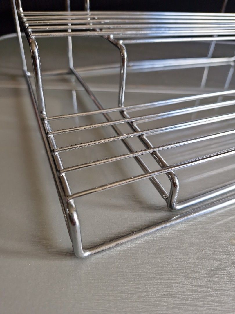 Expandable stainles spice organizer (Category: Food Organization & Storage) located in Quezon City. Submitted by declttermum (Listing ID 1462445754, Image 2). Description: Preloved expandable stainless spice rack. No issues, wysiwyg. Available by December. #stainless #stainlessorganizer #stainlesskitchenorganizer #stainlessspiceorganizer #stainlessspicerack #spiceorganizer #spicerack.