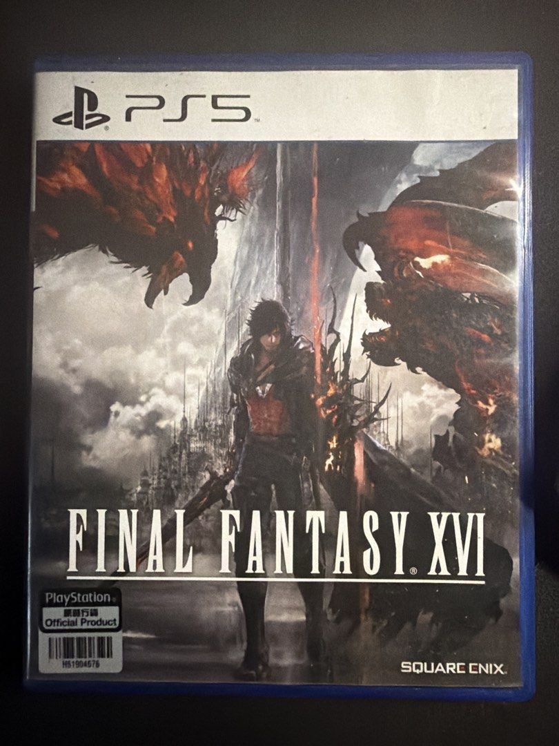 Final Fantasy XVI PS5 Game (Category: PlayStation) located in Bulacan. Submitted by lalesca4 (Listing ID 1462529354, Image 1). Description: Final Fantasy XVI for PlayStation 5 San jose del monte bulacan loc Can ship thru lalamove (buyer's fee) Can meetup: Sm sjdm Starmall sjdm .