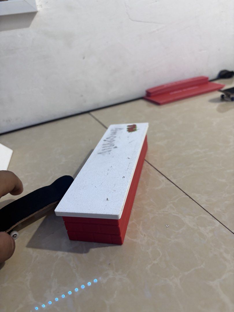 Fingerboard Brick Grind Rail Obstacle with Skateboard (Category: Handmade Craft) located in Andop. Submitted by ukaylangpo (Listing ID 1462502349, Image 3). Description: made to order own 3d print can ship nationwide .