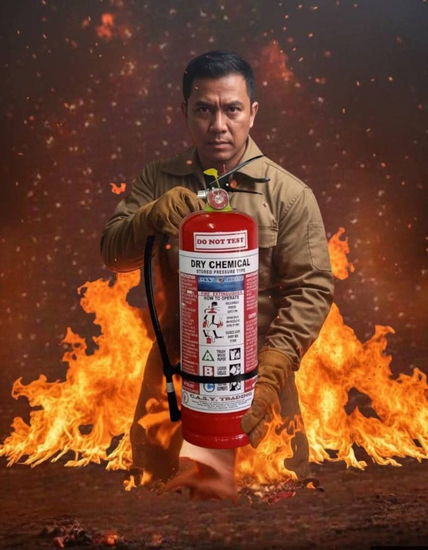 Fire extinguisher for sale (Category: Home Improvement Tools & Accessories) located in Quezon City. Submitted by willfiresafety (Listing ID 1462446278, Image 1). Description: KEEP YOUR HOME SAFE FROM FIRE Looking for Fire Safety Products ? 💨🔥 Baka po kailangan niyo sa mga Business niyo 🧯🧯🧯🧯🧯🧯🧯🧯 -Fire Extinguisher (Dry Chemical) -Fire Extinguisher (AFFF) -Fire Extinguisher (HCFC 123) -Fireman Suit -Fireman Suit Cabinet -Fire Alarms °Fire