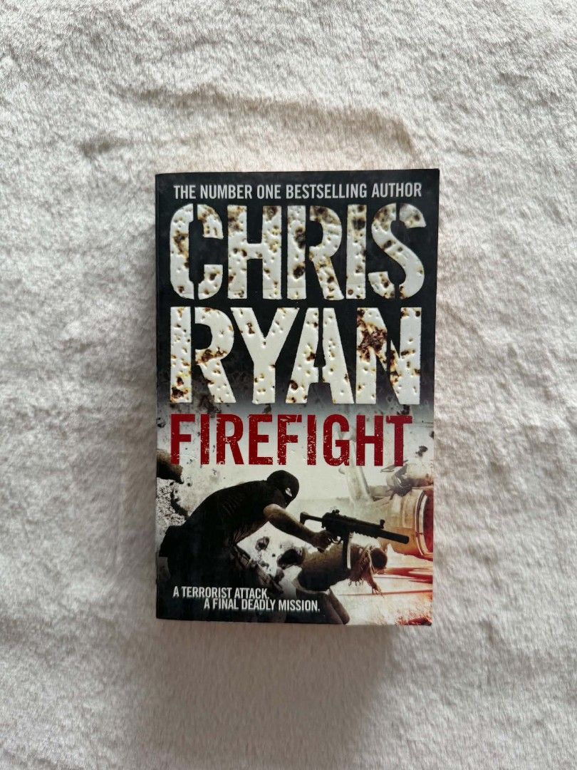 Firefight - Chris Ryan (Category: Storybooks) located in Santiago. Submitted by bookworm_club (Listing ID 1462456276, Image 1). Description: 📚no cancellation, return or exchange. 📚secondhand books. some books are in good condition while some has minimal flaws (foxing, creases, dog-eared pages, etc.) 📚reasonable haggling is allowed. 💰MOP: For same day pickup - CASH & BANK TRANSFER For shipping or scheduled pickup - BANK TRANSFER 🚚MOD: •Store 