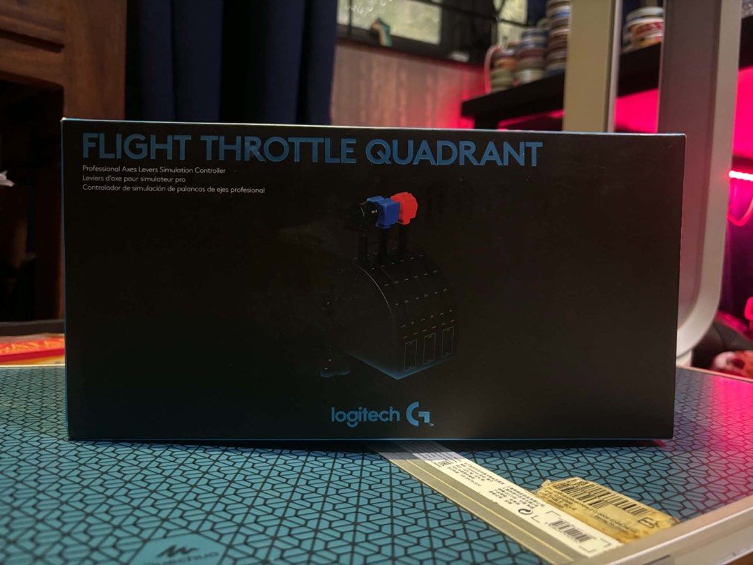 Flight Simulator gear set (Category: Controllers) located in Caloocan City. Submitted by lavazxc (Listing ID 1462582567, Image 2). Description: - Thrustmaster T Flight Rudder Pedals & Logitech flight throttle quadrant and Alpha flight controls Sold as a set or separately.