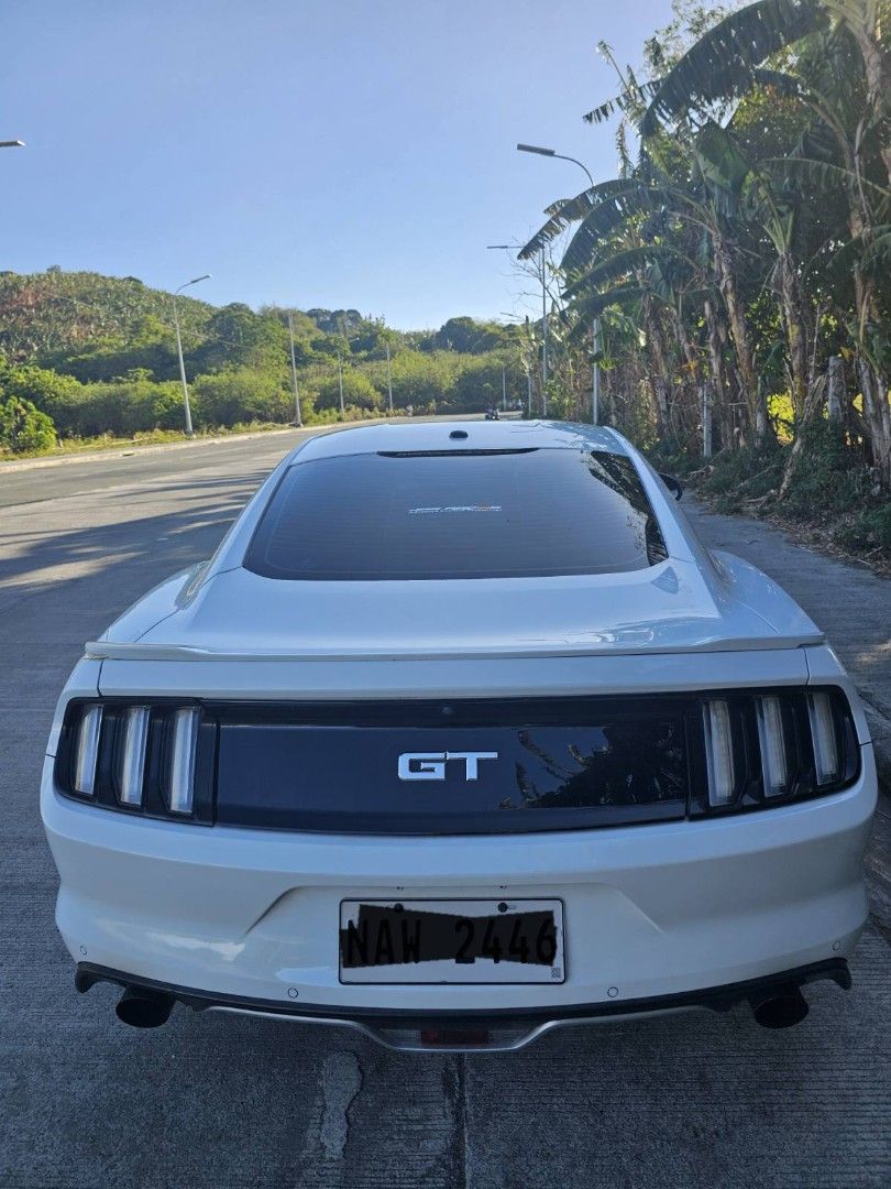 Ford Mustang 2.3 Ecoboost Coupe (A) (Category: Used Cars) located in Manila. Submitted by pau.0716 (Listing ID 1462481726, Image 2). Description: 2017 Ford Mustang EcoBoost (Automatic) Vehicle Details: - Year Model: 2017 - Engine: EcoBoost (Gas) - Transmission: Automatic - Mileage: 75,000 km - Color: Oxford White Condition & Extras: - Ceramic Coated - Fresh, clean interior & well-maintained unit - Smooth shifting, non-flooded, no major issues - R