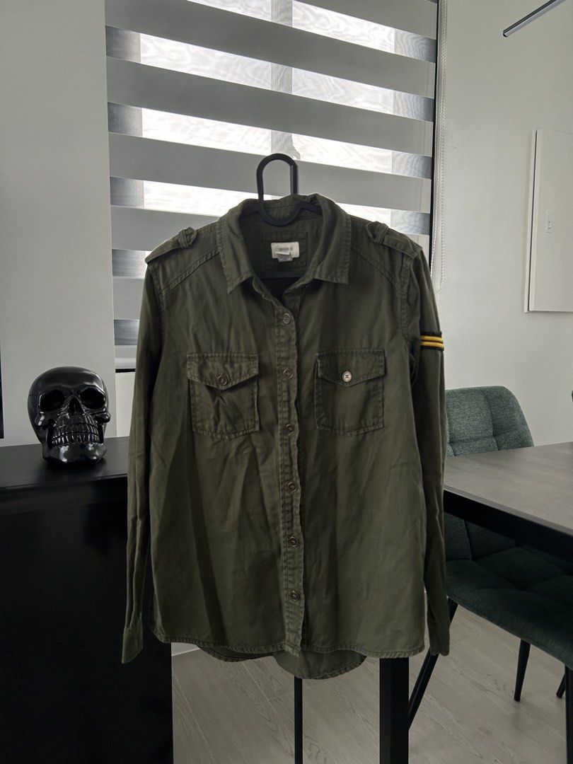 Forever 21 Olive Green Army Polo (S) (Category: Shirts) located in Dasmarinas. Submitted by sfclosetcleanup (Listing ID 1462521563, Image 2). Description: .