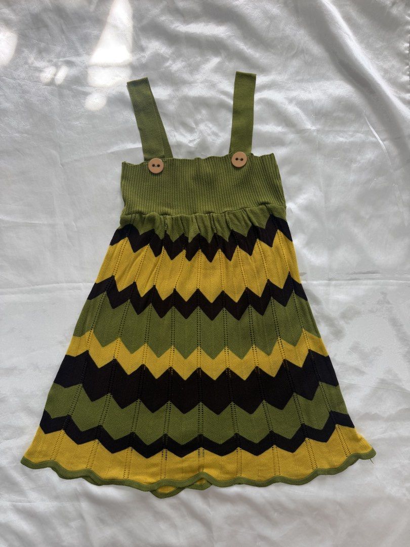 FOREVER Printed Knit Jumper Dress (Category: Dresses) located in Bulacan. Submitted by byppishh__ (Listing ID 1462609924, Image 1). Description: Size: M Length: 32” Width: 26-30” Like new, good quality Knitted material.