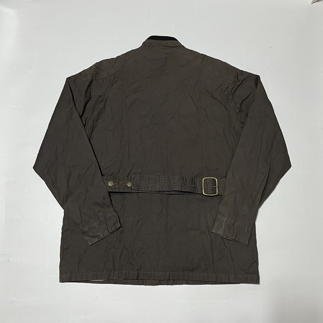 Fred Perry Utility/Field Jacket Belstaff Inspired (Category: Coats, Jackets and Outerwear) located in Bacoor. Submitted by ItsShoeGood (Listing ID 1462554533, Image 3). Description: Heavily Inspired by classic british motorcycle outerwear like the Belstaff Fieldmaster Jacket Size Large on tag 24 width 30 length Excellent/Pristine Condition No issue .