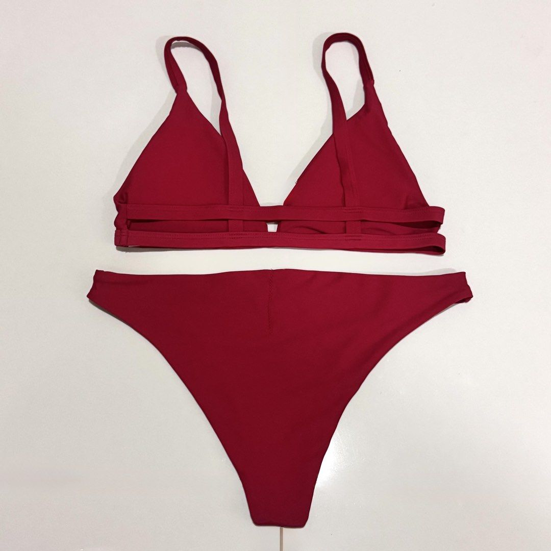 FREE Red Two Piece Swimsuit (Category: Bikinis & Swimsuits) located in Paranaque City. Submitted by simplylizzy (Listing ID 1462645207, Image 2). Description: ✅ brand new ✅ FREE when you buy 1 swimsuit from me request and i'll include it ❤️.