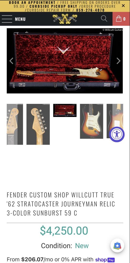 FS: Fender Customshop ‘62 (Category: Musical Instruments) located in Paranaque City. Submitted by onecube7.onecube7 (Listing ID 1462443097, Image 3). Description: PM me for addtl details. Main features: -Select light alder -Flame maple neck -AAAA dark rosewood fretboard -With cert & orig hardcase.