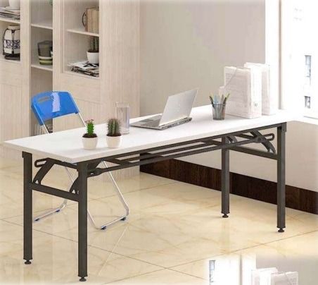 FT-34 Training Table White Rectangular Folding Training Table Black Metal Legs Under-desk Storage Rack (Category: Tables & Sets) located in Manila. Submitted by namirkahal (Listing ID 1462505013, Image 1). Description: FAST PRODUCTION !!! SHORT LEAD TIME. Products Available: *Office Partition *Linear Working Stations *Office Table *Office Chair * *Foldable Training Table *Reception Desk *Training Chair *Plastic Stackable Chair *Gang Chair *Office