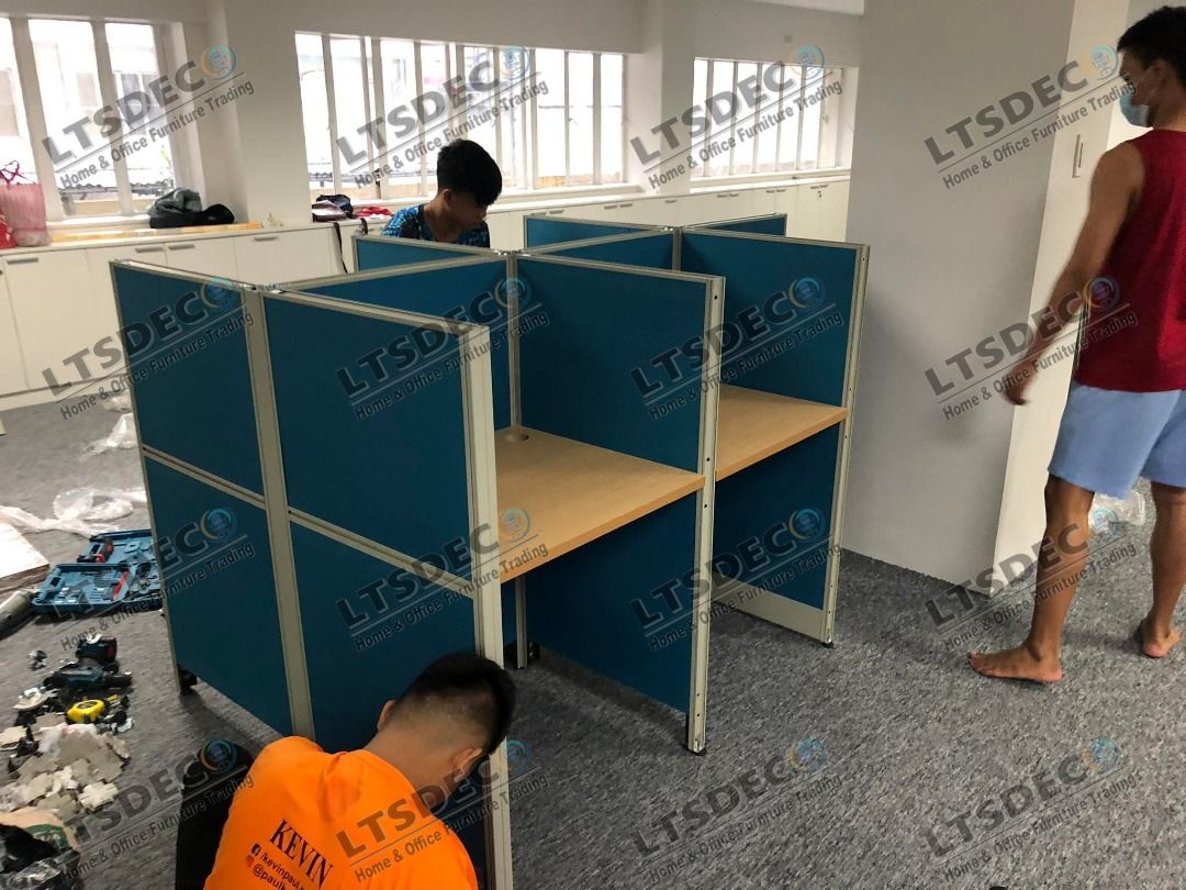 FULL FABRIC WORKSTATION CUBICLE OFFICE PARTITION (Category: Office Furniture & Fixtures) located in Quezon City. Submitted by fierce.angelltsdeco (Listing ID 1462455271, Image 1). Description: LTSDECO Home and Office Furniture Trading MANUFACTURER • FABRICATOR • SUPPLIER Looking for office furniture, modular partitions, workstations, or customized furniture? We can help! LTSDECO Home and Office Furniture Trading is a trusted manufacturer, fabrica