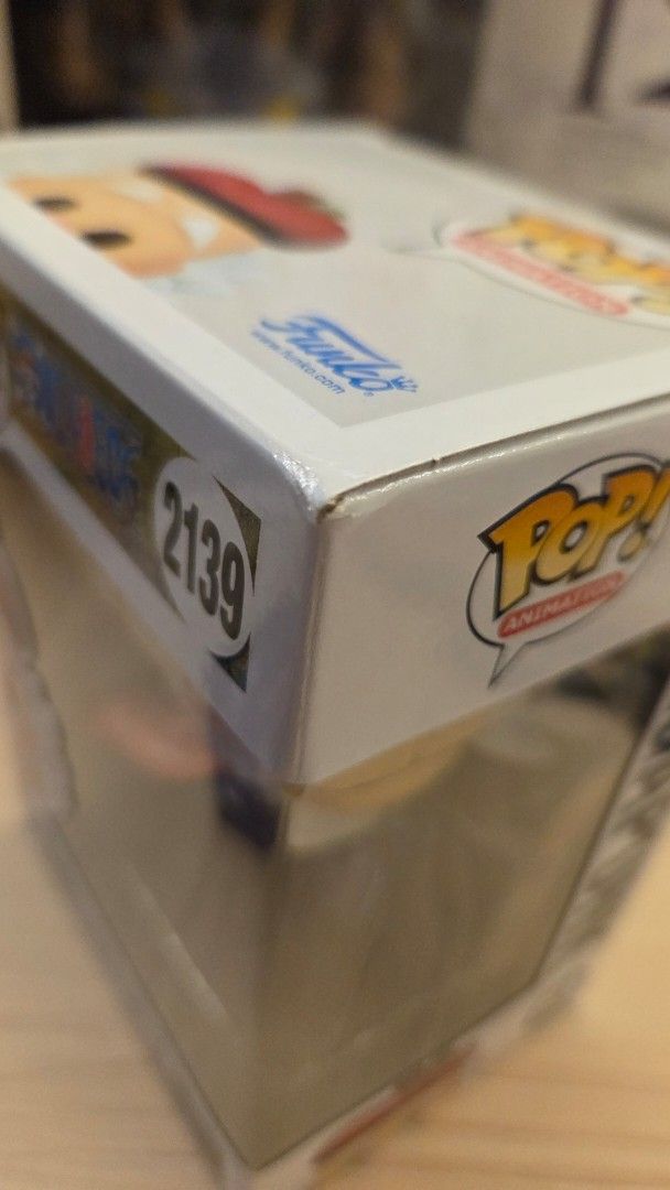 Funko Pop Animation One Piece Vegapunk #2139 Vinyl Figure (Category: Designer & Blind Box Toys) located in Mandaluyong City. Submitted by loijiminigo (Listing ID 1462454886, Image 2). Description: - Funko Pop Animation Figure: Vegapunk - One Piece Series - Model Number: 2139 - Condition: Box has minor wear on edges - Includes original packaging - Ideal for One Piece fans and collectors - NOOB - SF to be shouldered by buyer.
