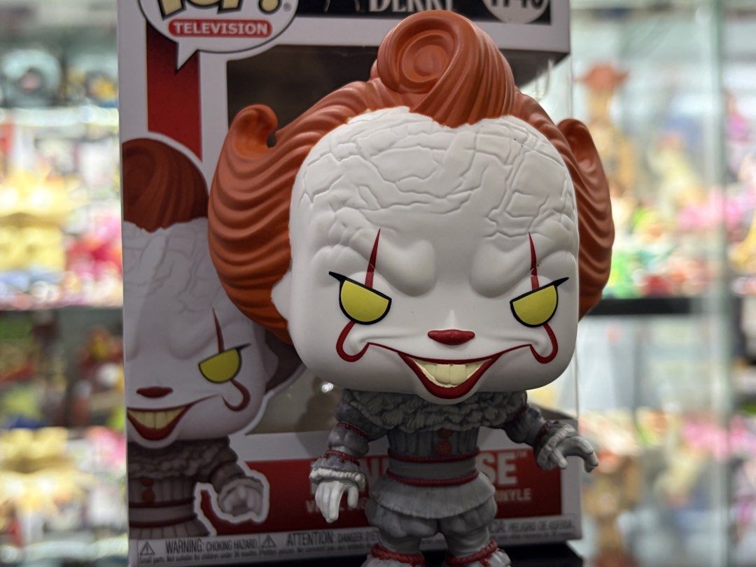 Funko pop pennywise (Category: Figurines & Statues) located in Makati City. Submitted by tomypom (Listing ID 1462568693, Image 3). Description: Authentic Funko pop Pennywise it Horror figures Funko pop 999 pesos only! .
