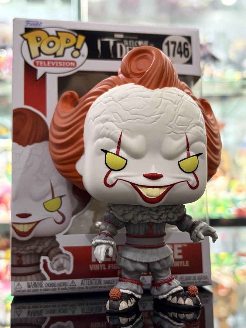Funko pop pennywise (Category: Figurines & Statues) located in Makati City. Submitted by tomypom (Listing ID 1462568693, Image 2). Description: Authentic Funko pop Pennywise it Horror figures Funko pop 999 pesos only! .