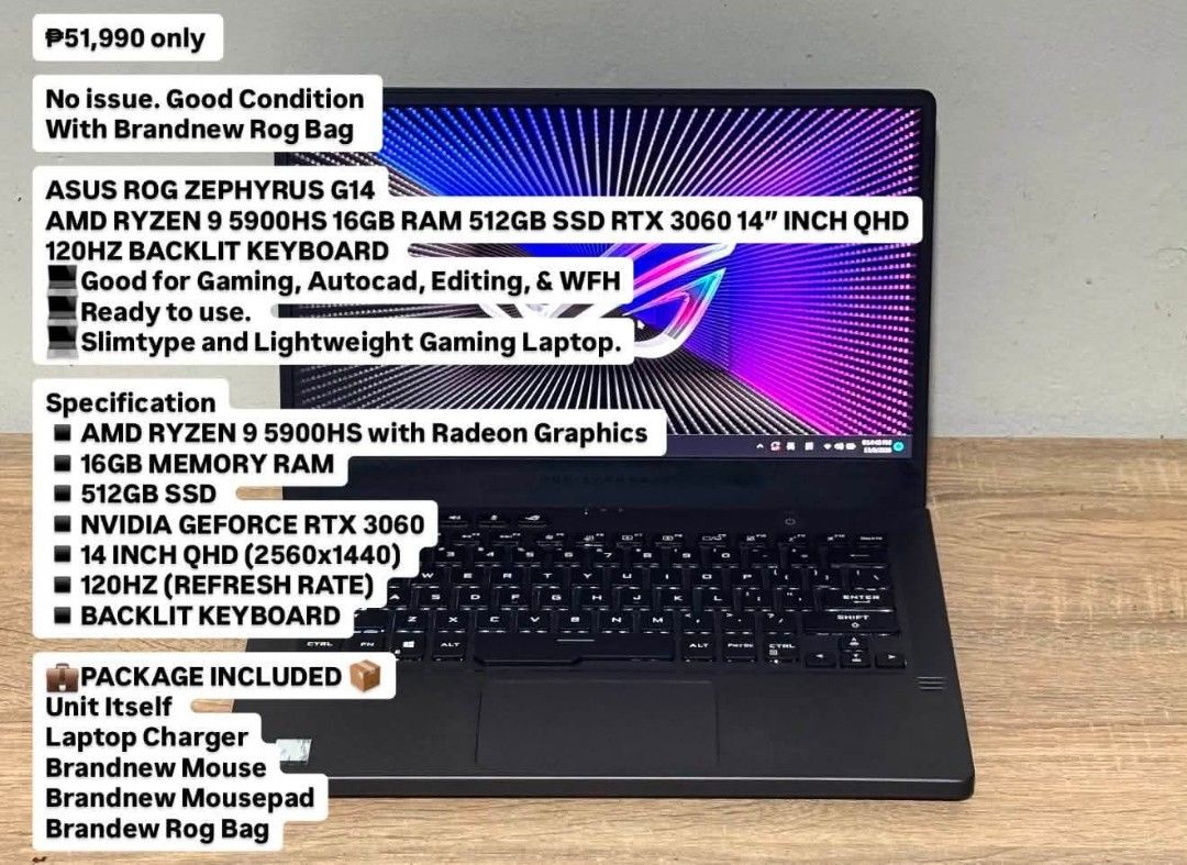GAMING LAPTOP FOR SALE!!!! (Category: Laptops & Notebooks) located in Manila. Submitted by dwyanee05. (Listing ID 1462531287, Image 3). Description: .