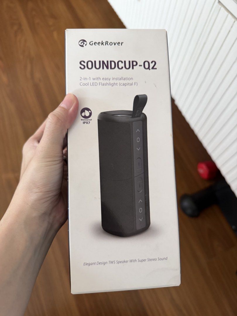 Geekrover portable speakers (Category: Soundbars, Speakers & Amplifiers) located in Manila. Submitted by kristielyntan (Listing ID 1462463124, Image 1). Description: .
