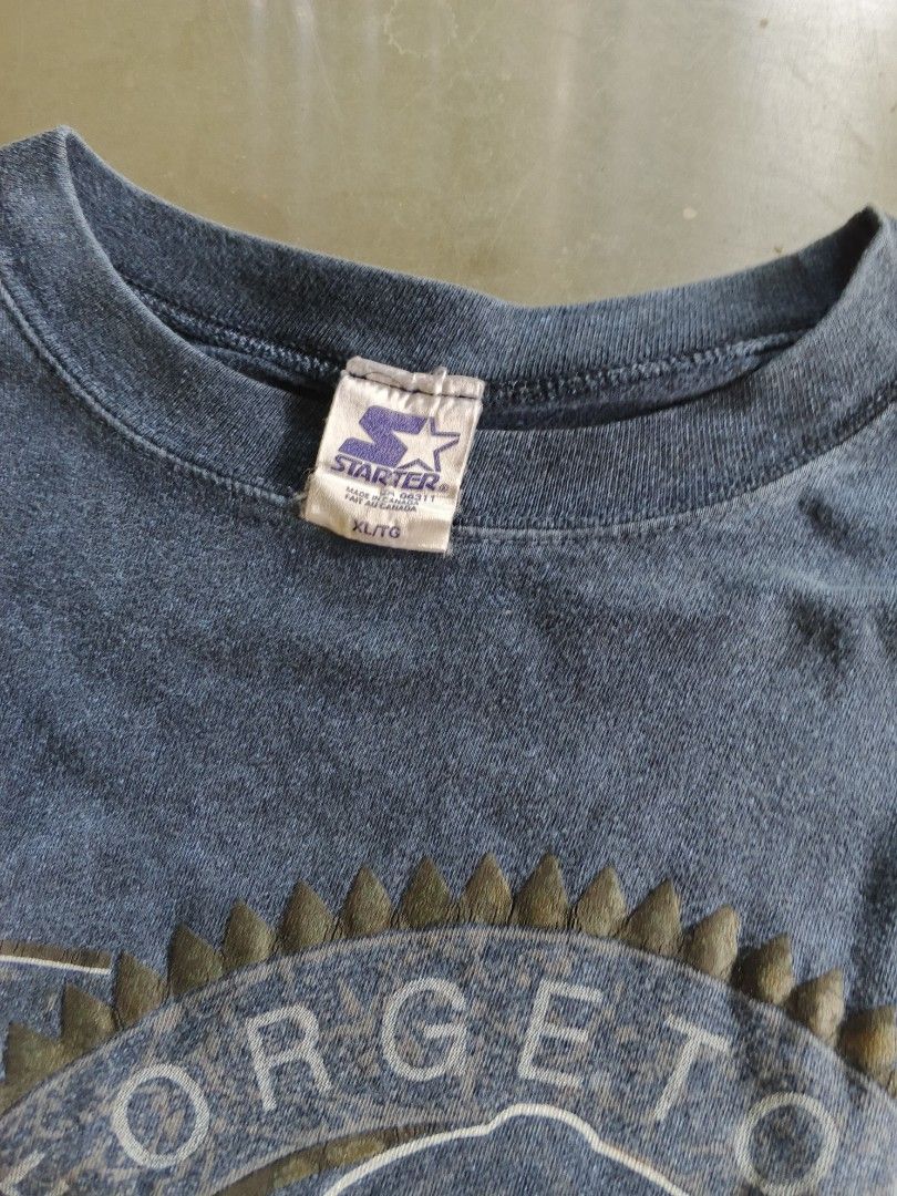Georgetown hoyas by starter (Category: Tshirts & Polo Shirts ) located in Batangas. Submitted by oddcat-1211b8 (Listing ID 1462541519, Image 3). Description: vintage starter.