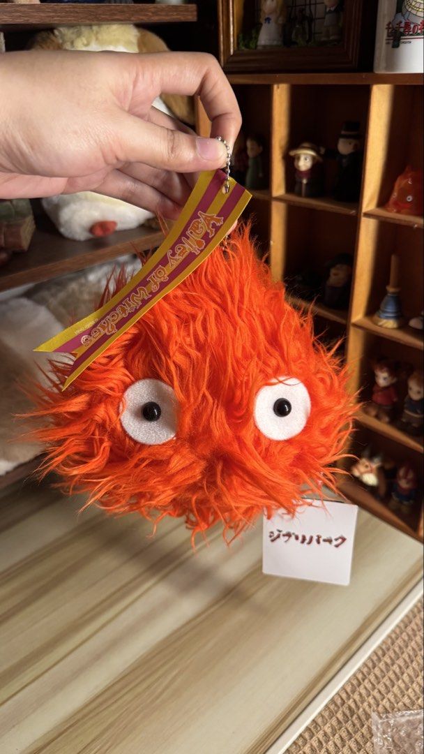 GHIBLI PARK BIG CALCIFER PLUSHIE (Category: Plushies & Soft Toys) located in Tarlac. Submitted by chihiroshane (Listing ID 1462644343, Image 2). Description: ghibli park calcifer plushie open for 1 week to pay.