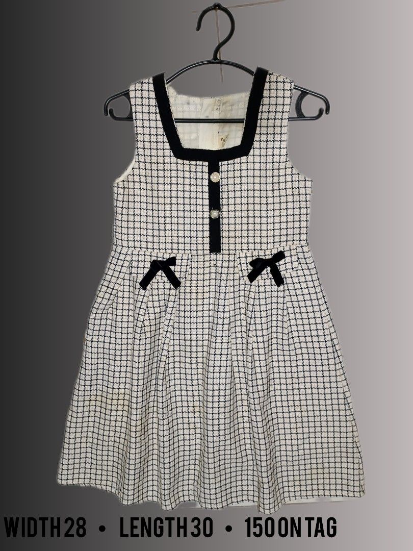 GINGHAM ELEGANT BOW KIDS DRESS (Category: Babies & Kids Fashion) located in Pateros City. Submitted by amj_amj (Listing ID 1462568471, Image 1). Description: .