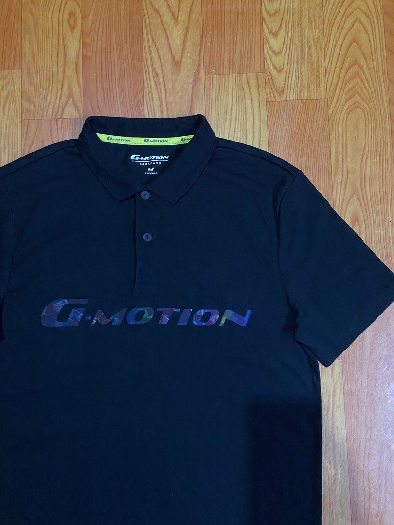 Giordano polo shirt g motion (Category: Tshirts & Polo Shirts ) located in Cebu City. Submitted by jerianix (Listing ID 1462628900, Image 3). Description: Giordano polo shirt g motion W19 L27-28 Size medium Good condition No issues .
