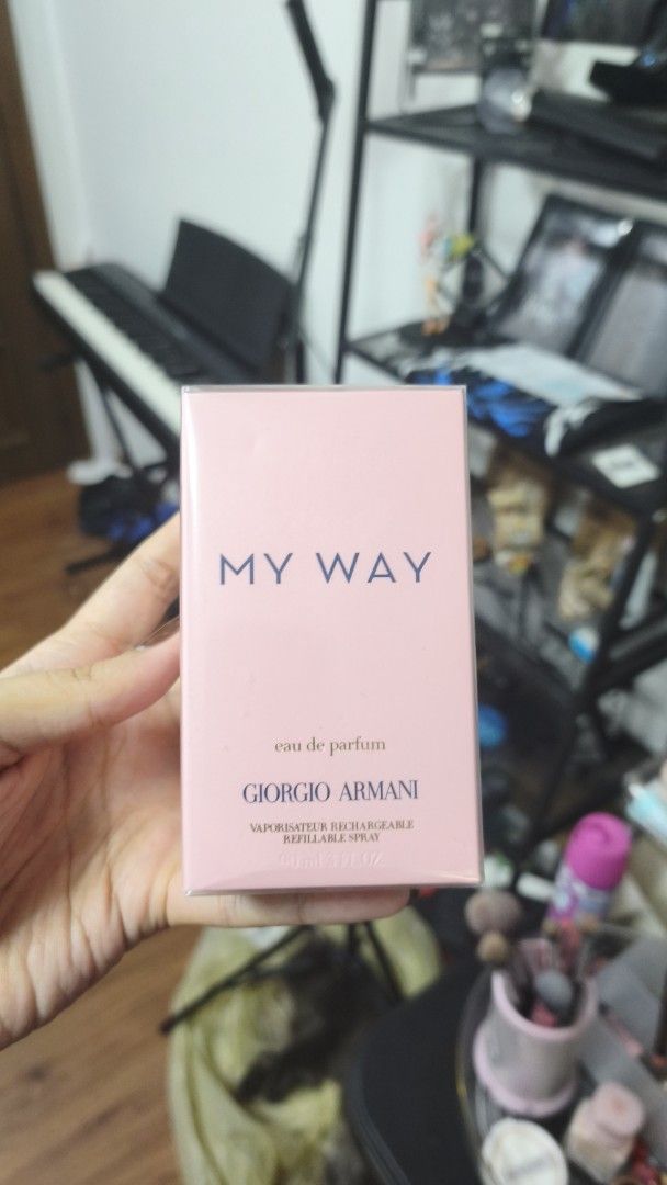 Giorgio Armani My Way (Category: Fragrance & Deodorants) located in Manila. Submitted by sab_laureen (Listing ID 1462500605, Image 1). Description: Sealed 💗.
