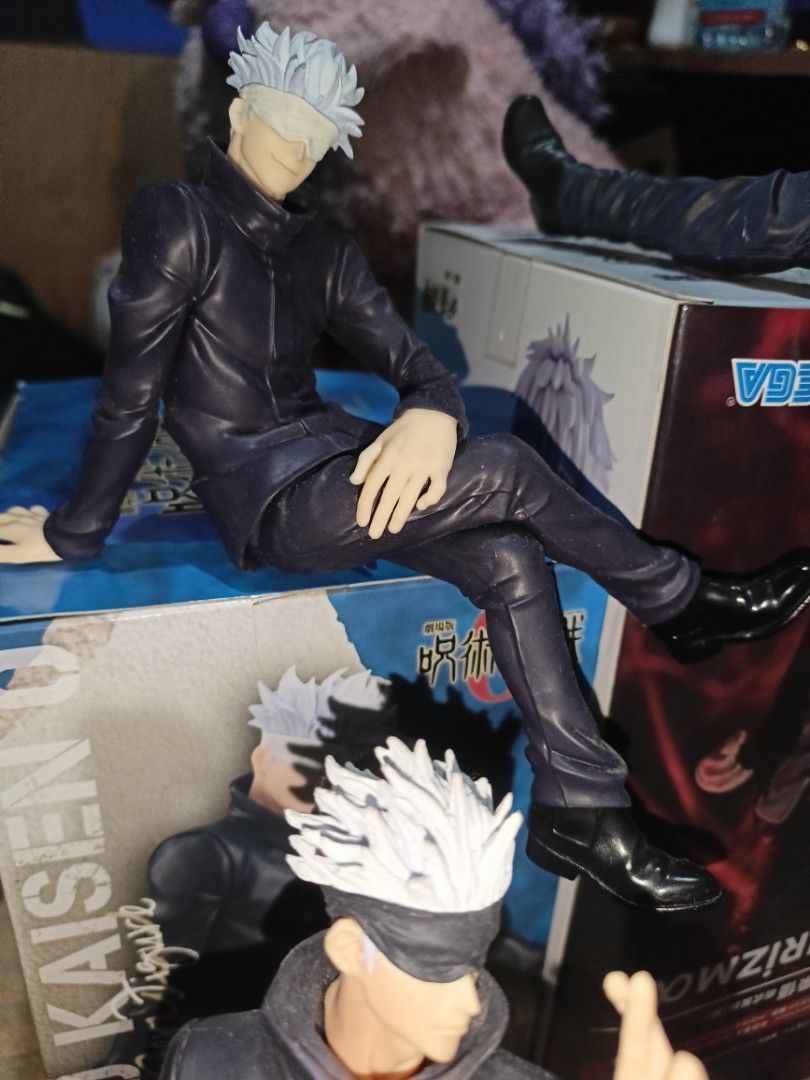 GOJO FIGURE(NOT GENERIC) (Category: Designer & Blind Box Toys) located in Manila. Submitted by gojoluv.127 (Listing ID 1462547306, Image 1). Description: WITH BOX AND SLIGHTLY NEGO QC ONLY.