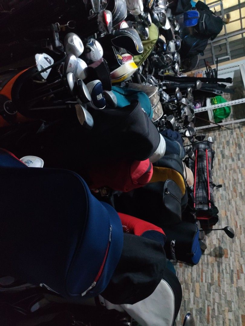 Golf clubs available.. Set and individual (Category: Golf) located in Manila. Submitted by meiyeon2 (Listing ID 1462457868, Image 1). Description: Available golf club in set are Taylormade burner Sword Sniper 589 Fila World eagle we101 Bridgestone Newing Powerbilt momentum xp.. Available iron set.. Mizuno jpx DC forged Fujikara orochi shaft Callaway warbird Mizuno t zoid Mizuno ei. maxfli honma lb606.. for more details.. just message.. my locatio