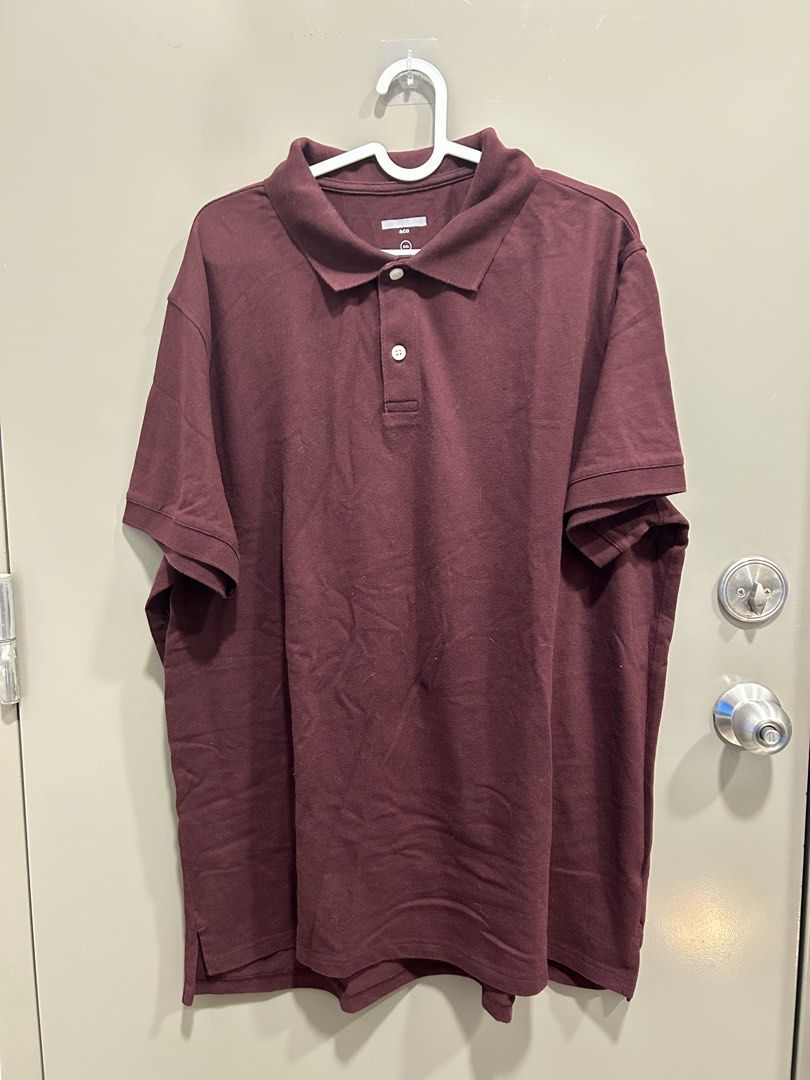 Goodfellow Polo shirt (Category: Tshirts & Polo Shirts ) located in Quezon City. Submitted by k.srn17 (Listing ID 1462590226, Image 2). Description: MENS PLUS SIZE Goodfellow Maroon Polo Shirt Size XXL Dimensions (inches): 25w 30L Condition: Brand New No issues Location: Cubao QC Mode of Payment: Gcash, Bank transfer Price negotiable, PM me!.