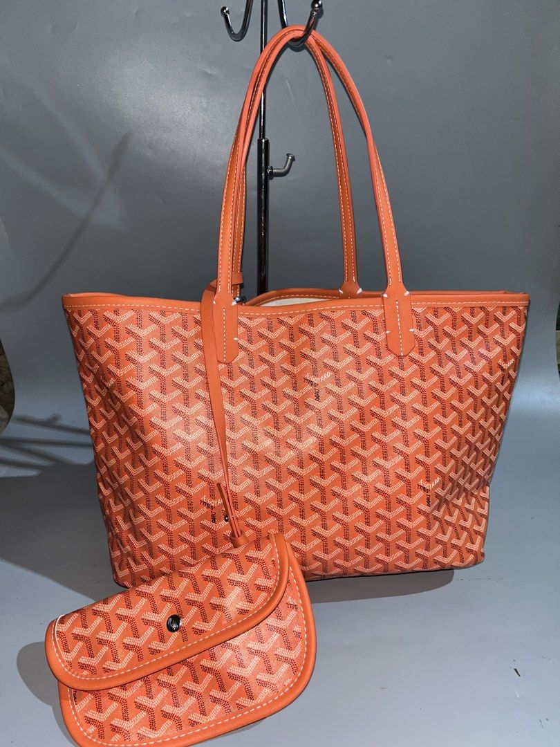 Goyard orange (Category: Luxury Bags & Wallets) located in San Jacinto. Submitted by kellysthrift_ (Listing ID 1462609202, Image 2). Description: Goyard orangep.