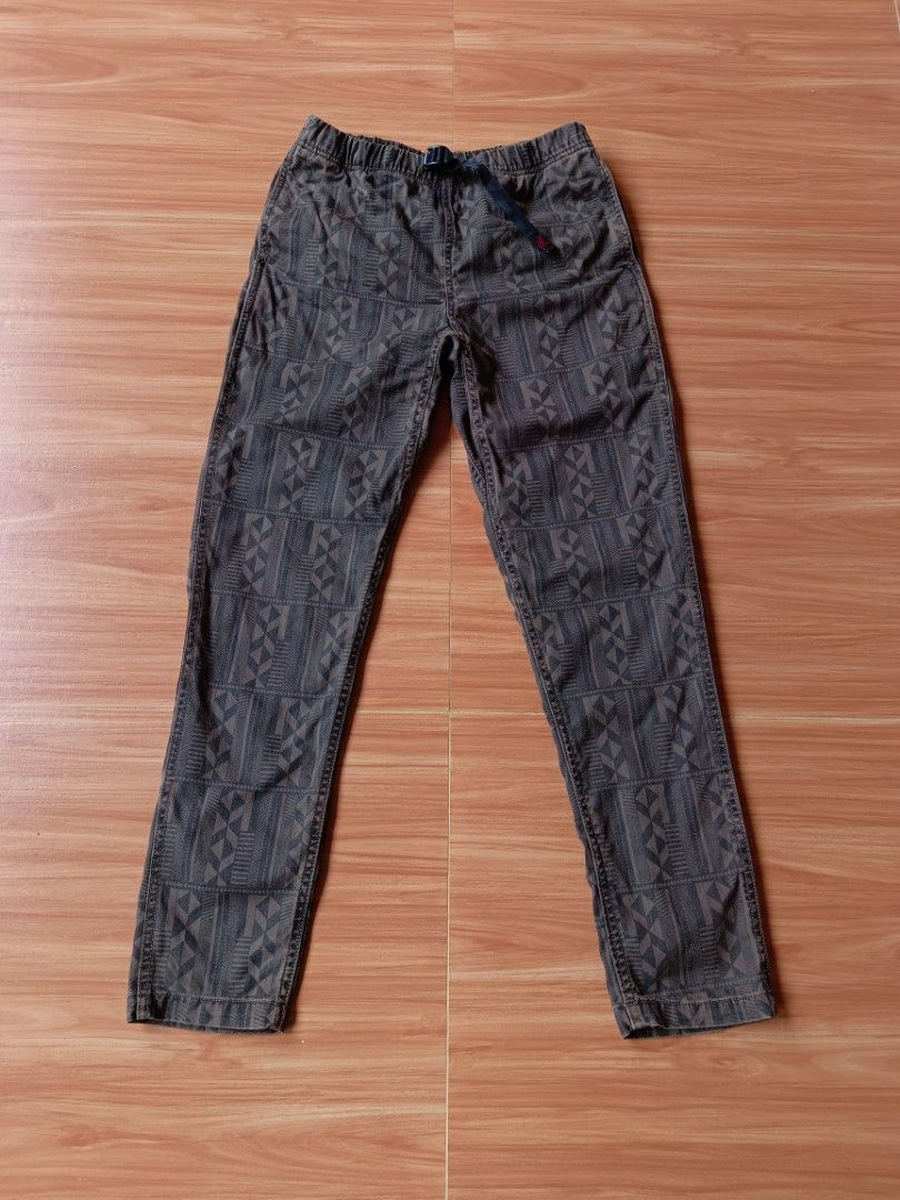 Gramicci Native American print climbing pants (Category: Jeans) located in Baybay. Submitted by dathrifted (Listing ID 1462575839, Image 1). Description: Gramicci Native American print climbing pants SMALL ON TAG Waistline- 30-33 Length- 40 Opening- 6 EXCELLENT CONDITION PM IF INTERESTED📩📩📩.