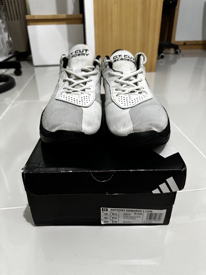 Gt Cut Academy ‘White/Black’ (Category: Sneakers) located in Manila. Submitted by lamelosoles_ (Listing ID 1462638606, Image 2). Description: Gt Cut Academy ‘White/Black’ Size 11 With Box Used w Sep 1500 @lamelosoles_ is not affiliated with or endorsed by any brands mentioned, all product and company names are trademarks of their respective owners..