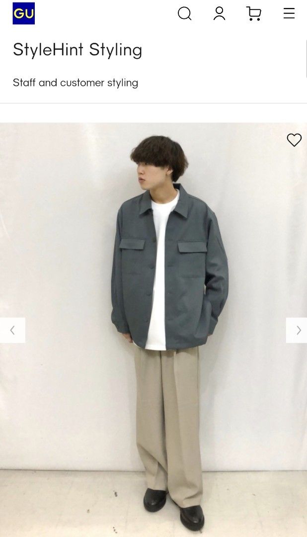 📍GU Baggy Slacks (Category: Trousers) located in Antipolo. Submitted by simplehans (Listing ID 1462547002, Image 1). Description: ‎📍GU Baggy Slacks ‎Size Large (Beige) ‎Waist- 32 to 36 ‎Length- 39.5 ‎Leg Open- 10 ‎Excellent Condition As New ‎DIRECT MESSAGE IF INTERESTED.