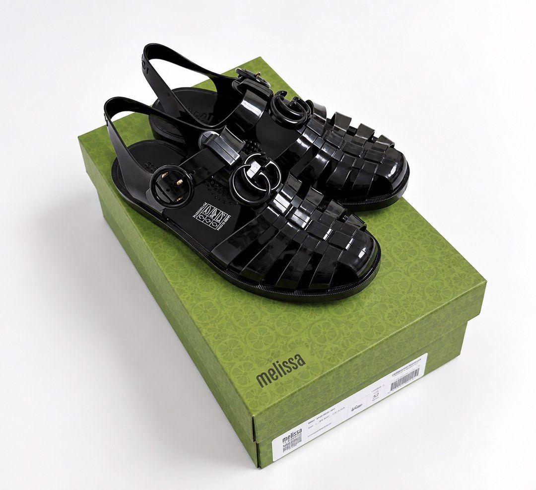 Gucci Sandals (Category: Flats & Sandals) located in Manila. Submitted by stopshop26 (Listing ID 1462527010, Image 2). Description: Gucci Sandals Size 35 on tag (best fit size 36-36.5) Brand new and original Onhand and ready to ship.