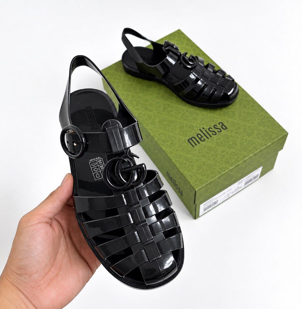 Gucci Sandals (Category: Flats & Sandals) located in Manila. Submitted by stopshop26 (Listing ID 1462527010, Image 1). Description: Gucci Sandals Size 35 on tag (best fit size 36-36.5) Brand new and original Onhand and ready to ship.