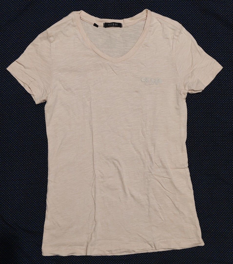 Guess Los Angeles Pink (Category: Shirts) located in Tagbilaran City. Submitted by freikfinds (Listing ID 1462493813, Image 1). Description: - Pink Guess t-shirt - V-neck style - Embroidered Guess Los Angeles logo on chest - Made in the Philippines - Slightly textured fabric for a unique look - Ideal basic tee for daily outfits - Easily pairs with jeans or shorts -Butuan City, Mindanao .