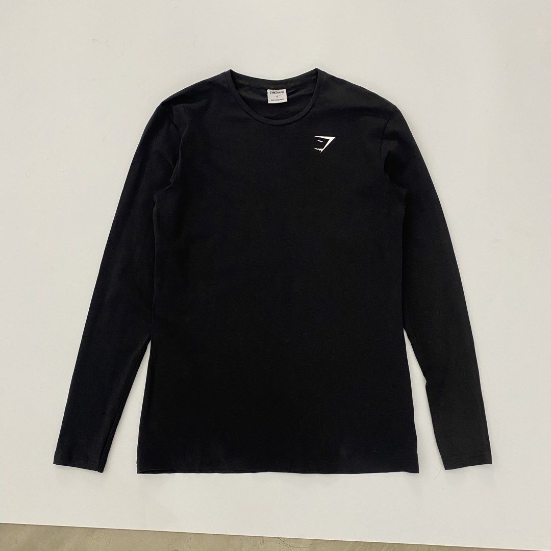 Gymshark Black Long Sleeve Training Shirt Size S (Category: Activewear) located in Manila. Submitted by eddjohn (Listing ID 1462564021, Image 1). Description: - Gymshark Black Long Sleeve Training Shirt - Size: S - Color: Black - Material: Comfortable fabric - Features: Gymshark logo on chest - Origin: Made in Bangladesh - Ideal for: Workouts and casual wear - Condition: Please check photos for details - medium fit mens.