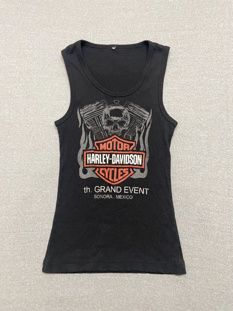 Harley Davidson Tank Top (Category: Sleeveless) located in Taguig. Submitted by zavelle.824 (Listing ID 1462592035, Image 1). Description: Small 9/10 condition.