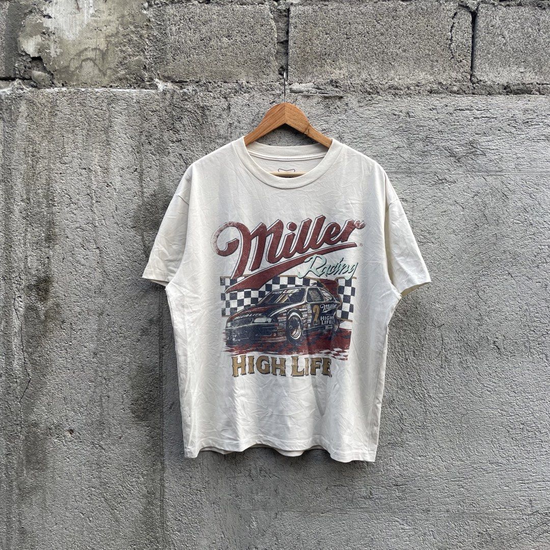 HIGH MILLER CAR TEE (Category: Tshirts & Polo Shirts ) located in Banga. Submitted by iraleem220741 (Listing ID 1462546217, Image 1). Description: SIZE XL BOXY FIT 23x26 NO ISSUE 9/10 CR EXCELLENT CONDI .