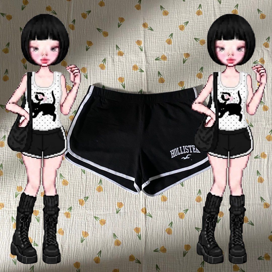 HOLLISTER high rise shorts ! (Category: Shorts) located in Bulacan. Submitted by thriftnluv.byc_ (Listing ID 1462603519, Image 1). Description: size: up to 29 wl .