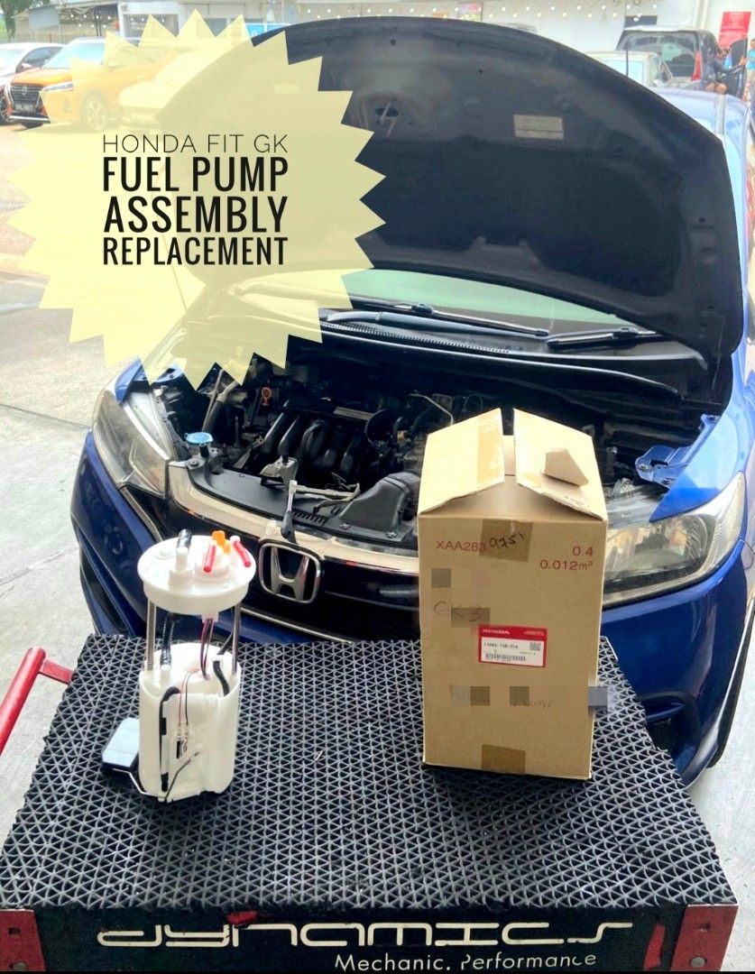 Honda Vezel/Shuttle/Fit/Jazz: Fuel pump assembly Replacement (Category: Engine) located in Singapore. Submitted by dmsingapore (Listing ID 151515065, Image 1). Description: 📣 Applicable to the following model:- ✔️ Honda Fit GK ✔️ Honda Vezel RU1 ✔️ Honda Shuttle GK8 ➡️ Original fuel pump assembly replacement @ $860. ➡️ All labour & installation inclusive ~~~~~~~~~~~~~~ ⚠️ Note:- ➡️ For older Honda Fit/Jazz GD/GE/Stream RN6 chasis, you can just r