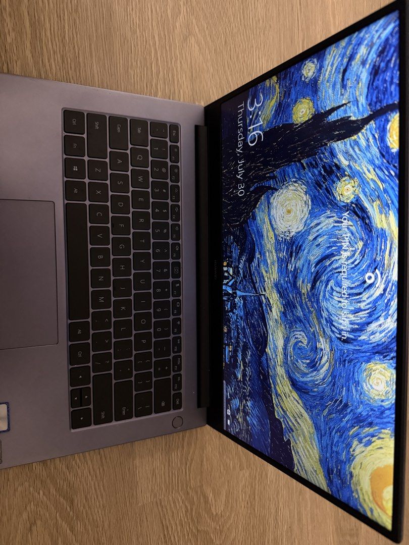 Huawei MateBook D14 Ryzen 5 (Category: Laptops & Notebooks) located in San Pedro. Submitted by dennis697 (Listing ID 1462500421, Image 2). Description: Selling my Huawei MateBook D14 with Ryzen 5 processor. • Ryzen 5 processor • 14-inch display • Fully functional and ready to use • Good condition with minimal signs of use • No major dents or damage • Keyboard, trackpad, screen, speakers, ports, Wi-Fi, and charging all working properly • Suitable 