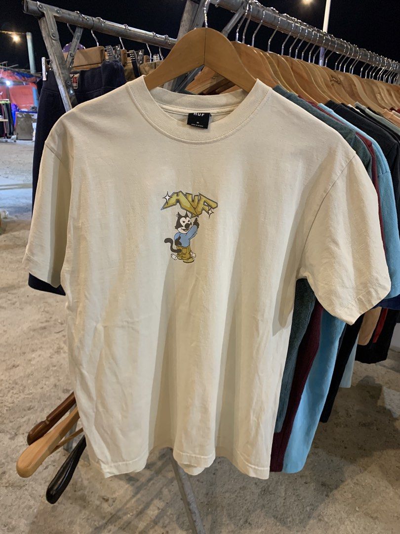 HUF Bad Cat T-Shirt in Size Medium (Category: Tshirts & Polo Shirts ) located in Manila. Submitted by banethrift (Listing ID 1462625164, Image 2). Description: FOR SALE HUF Bad Cat T-Shirt in Size Medium LENGTH 28 WIDTH 20 EXCELLENT CONDITION COLOR RATE 10/10 pm me for details.