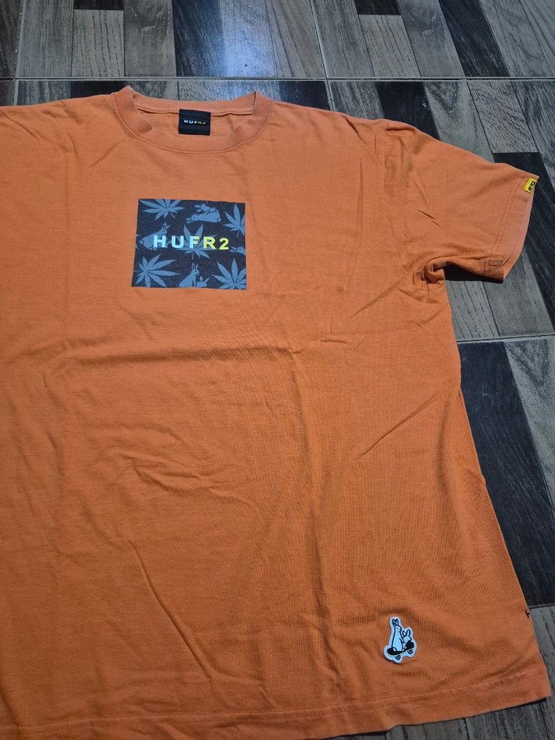 Huf x FR2 shirt (Category: Tshirts & Polo Shirts ) located in Tacloban City. Submitted by pascore (Listing ID 1462506123, Image 2). Description: L27W22 fade.