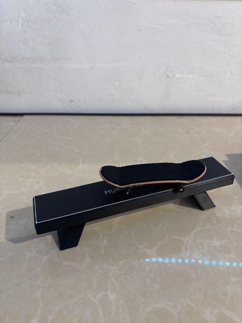 HURMA 3D PRINTS Fingerboard Obstacle Bench (Category: Designer & Blind Box Toys) located in Andop. Submitted by ukaylangpo (Listing ID 1462502914, Image 1). Description: made to order can input sarili mong brand and name.