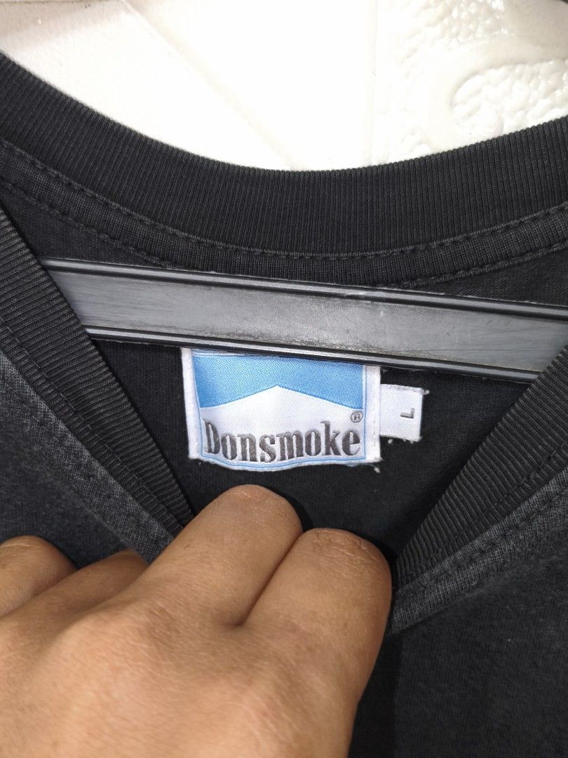 I DON'T SMOKE TEE (Category: Tshirts & Polo Shirts ) located in Cebu City. Submitted by south_thrift (Listing ID 1462511964, Image 3). Description: PSG OUT!!! Acid Wash 23" X 29" Dimensions Large on tag.