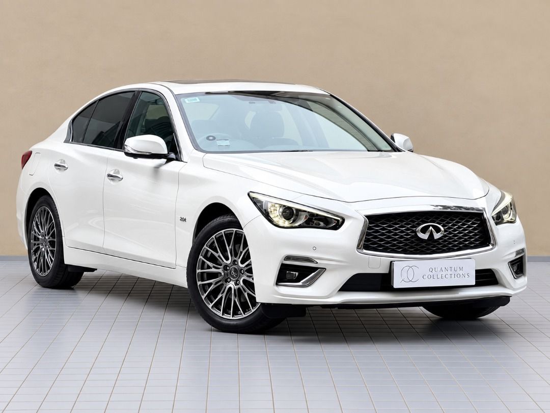 Infiniti Q50 2.0T Sensory with ProACTIVE (A) (Category: Used Cars) located in Singapore. Submitted by quantumcollections (Listing ID 1462565992, Image 2). Description: 𝐈𝐧𝐟𝐢𝐧𝐢𝐭𝐢 𝐐𝟓𝟎 𝟐.𝟎𝐀 𝐓 𝐒𝐞𝐧𝐬𝐨𝐫𝐲 𝐖𝐢𝐭𝐡 𝐏𝐫𝐨𝐀𝐜𝐭𝐢𝐯𝐞 𝑅𝑒𝑔 𝐷𝑎𝑡𝑒: 26 𝑆𝑒𝑝 2018 (1𝑦𝑟 11𝑚𝑡ℎ) 𝑀𝑖𝑙𝑒𝑎𝑔𝑒: 100,180𝑘𝑚 𝑂𝑤𝑛𝑒𝑟𝑠: 1 𝐹𝑢𝑙𝑙 𝐿𝑜𝑎𝑛 𝑀𝑜𝑛𝑡ℎ𝑙𝑦 𝑜𝑛𝑙𝑦 @ $25𝑥𝑥!!! 𝐵𝑎𝑛𝑘 𝐿𝑜𝑎𝑛 𝑀𝑜𝑛𝑡ℎ𝑙𝑦 𝑜𝑛𝑙𝑦 @ $14𝑥𝑥!!! 𝑊𝑎