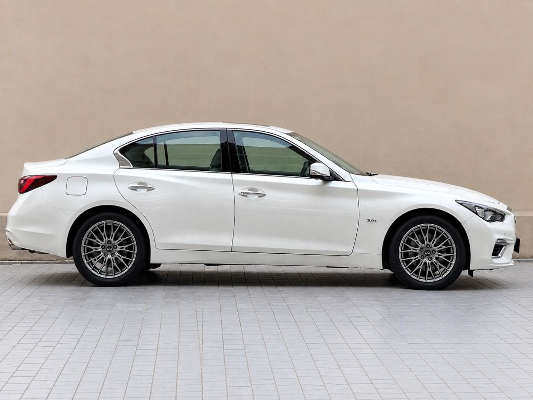 Infiniti Q50 2.0T Sensory with ProACTIVE (A) (Category: Used Cars) located in Singapore. Submitted by quantumcollections (Listing ID 1462565992, Image 3). Description: 𝐈𝐧𝐟𝐢𝐧𝐢𝐭𝐢 𝐐𝟓𝟎 𝟐.𝟎𝐀 𝐓 𝐒𝐞𝐧𝐬𝐨𝐫𝐲 𝐖𝐢𝐭𝐡 𝐏𝐫𝐨𝐀𝐜𝐭𝐢𝐯𝐞 𝑅𝑒𝑔 𝐷𝑎𝑡𝑒: 26 𝑆𝑒𝑝 2018 (1𝑦𝑟 11𝑚𝑡ℎ) 𝑀𝑖𝑙𝑒𝑎𝑔𝑒: 100,180𝑘𝑚 𝑂𝑤𝑛𝑒𝑟𝑠: 1 𝐹𝑢𝑙𝑙 𝐿𝑜𝑎𝑛 𝑀𝑜𝑛𝑡ℎ𝑙𝑦 𝑜𝑛𝑙𝑦 @ $25𝑥𝑥!!! 𝐵𝑎𝑛𝑘 𝐿𝑜𝑎𝑛 𝑀𝑜𝑛𝑡ℎ𝑙𝑦 𝑜𝑛𝑙𝑦 @ $14𝑥𝑥!!! 𝑊𝑎