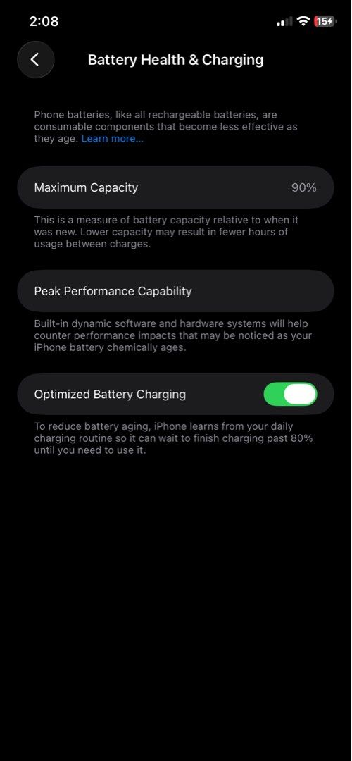 Iphone 11 128gb (Category: iPhone 11 Series) located in Antipolo. Submitted by loveee0519 (Listing ID 1462648411, Image 2). Description: 90% Battery life No issue For lalamove lang sorry busy sa work.