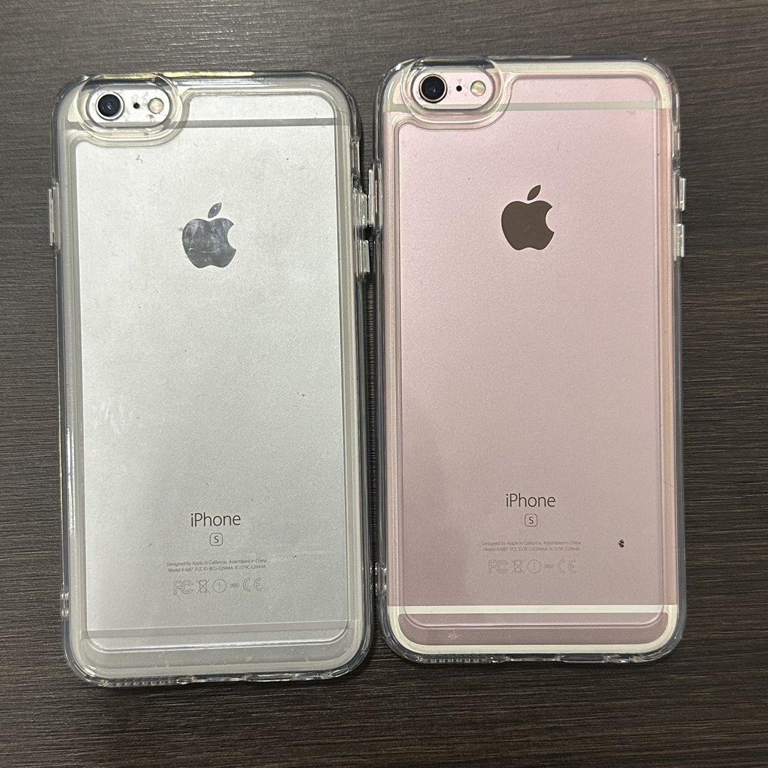 Iphone 6s Plus Silver & Rose Gold (Category: iPhone 6 Series) located in Ibaan. Submitted by donalddlanod (Listing ID 1462446336, Image 2). Description: Iphone 6s Plus Replaced Battery July 21, 2026 Silver Issue Camera Shaking Slight Scratches 64GB.