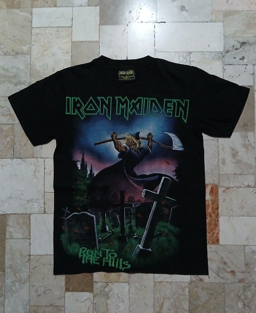 IRON MAIDEN (Category: Tshirts & Polo Shirts ) located in Tarlac. Submitted by snatchedstitch.ph (Listing ID 1462642460, Image 1). Description: 18 × 25 ISSUE/S: HAIRLINES LOCATION: TARLAC CITY.